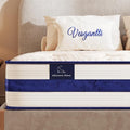 Twin XL Mattress 12 Inch-Hybrid Mattress in a Box-Individual Pocket Springs by Vesgantti