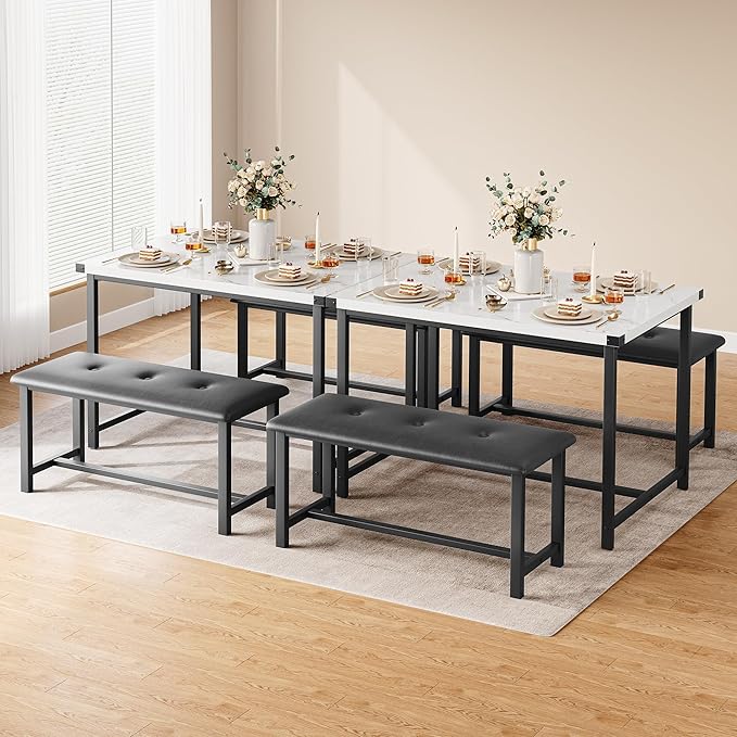 Dining Table Set for 4, Kitchen Table - Image 6