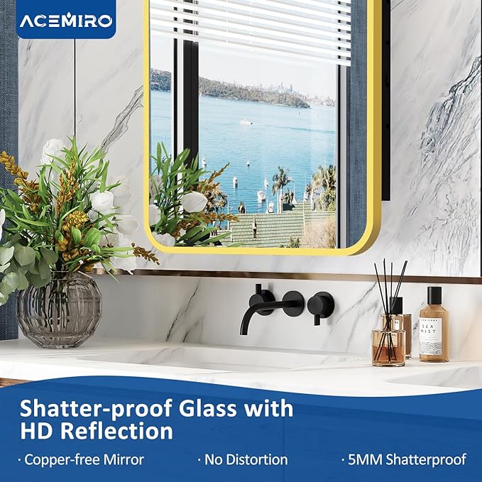 16x24 Inch Mirror Medicine Cabinet - Image 7