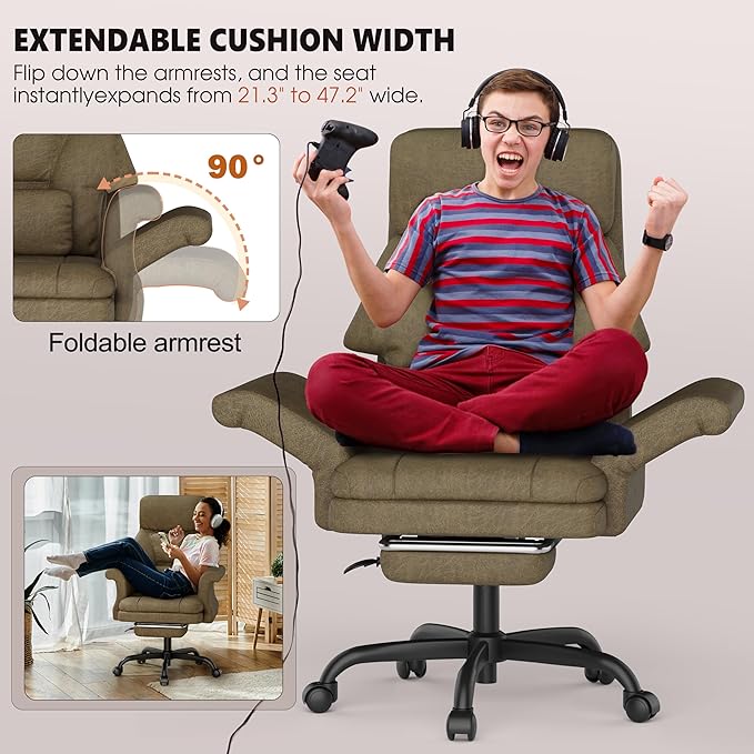 ELABEST C39 Cross Legged Office Chair - Image 5