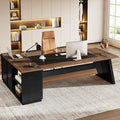 Tribesigns 78" L-Shaped Executive Desk, Large Modern Office Desk by Tribesigns