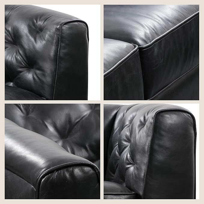 Poly & Bark Essex Leather Couch - Image 6