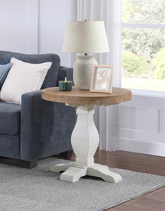 Martin Svensson Home Napa Solid Wood Pedestal End Table by MartinSvenssonHome