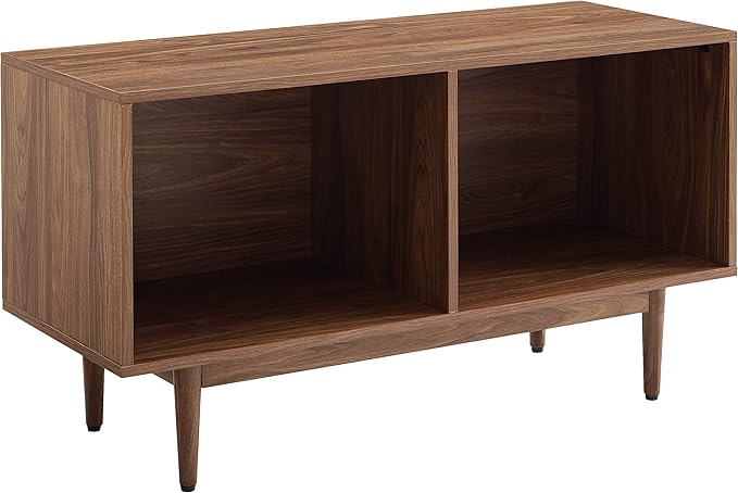 Crosley Furniture Liam Medium Vinyl Record Storage TV Stand and Entertainment by CrosleyFurniture