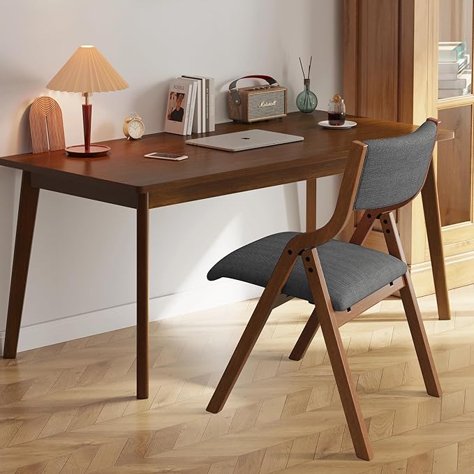 Ball & Cast Upholstered Folding Chairs Set of 2 - Image 3