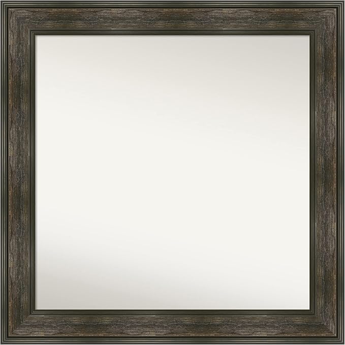 Amanti Art Grey Bathroom Mirror by AmantiArt