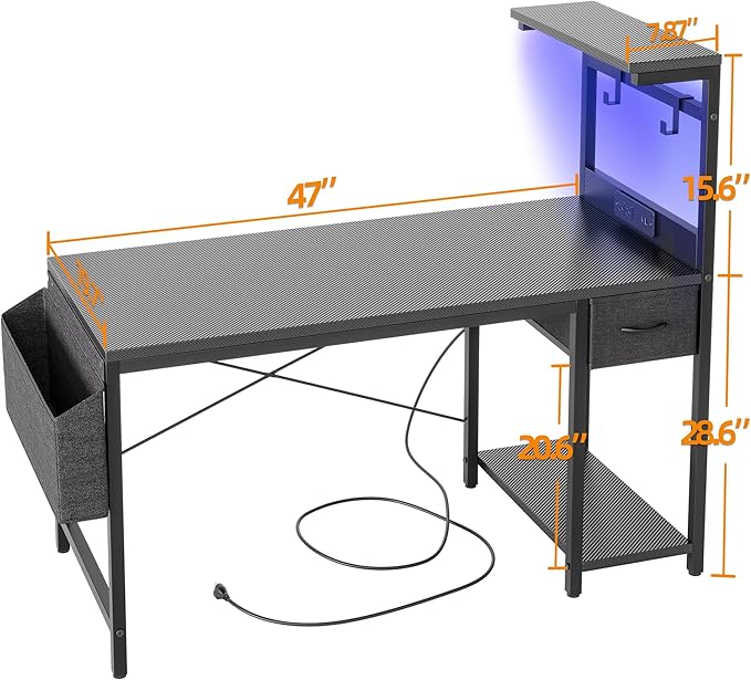 TIQLAB Gaming Desk 47 inch - Image 3