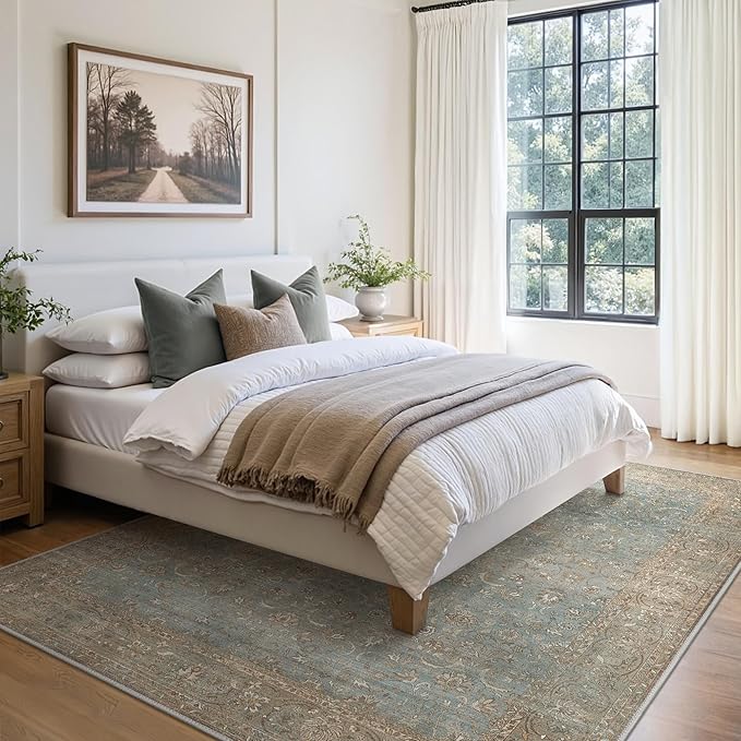 8X10 Area Rugs Machine Washable Rugs - Image 3