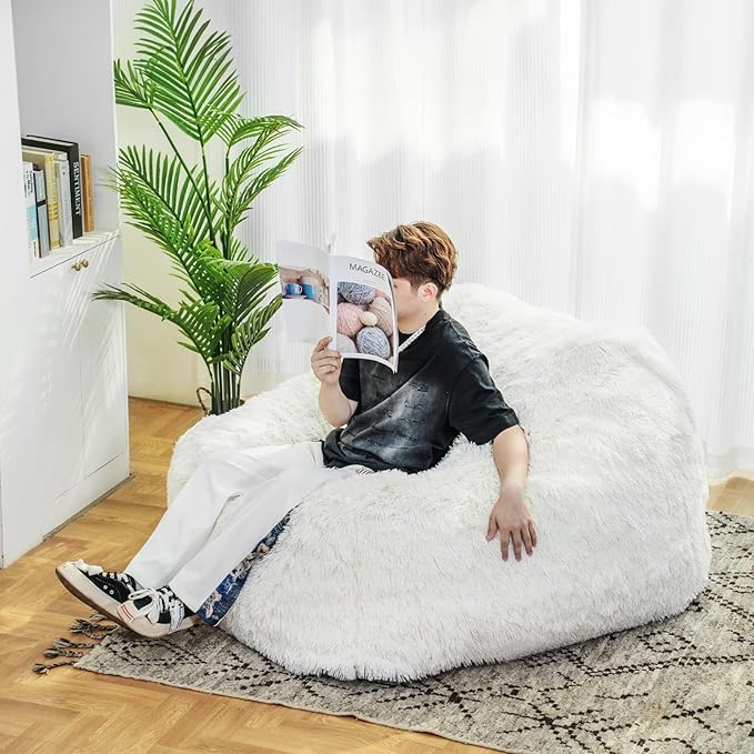 Recaceik Bean Bag Chair Large Bean Bag Chairs, - Image 6