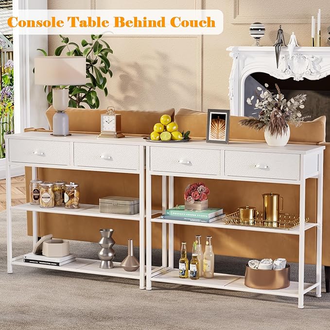 Furologee 30'' Entryway Table, Narrow Sofa Table - Image 2