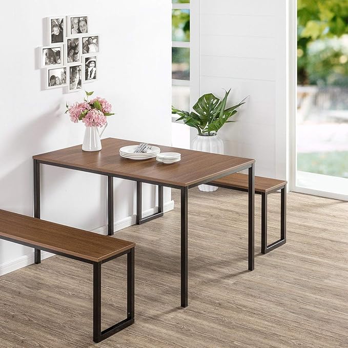 ZINUS 48 Inch Louis Metal Frame Table - Image 4