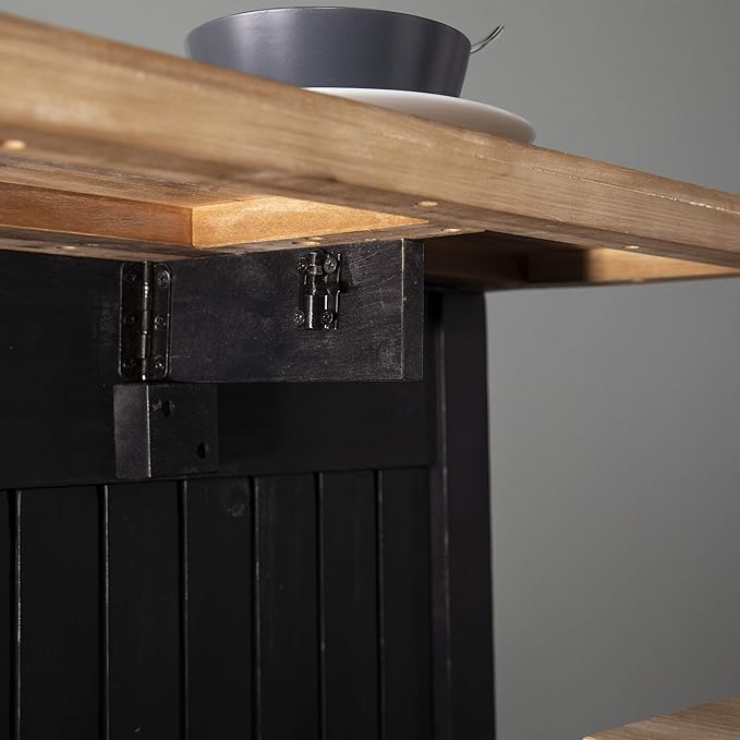 SEI Furniture Berinsly Expandable Freestanding Kitchen Island - Image 10