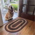 Prescott Jute Braided Oval Rugs 27x45 – Country Primitive Rugs by Homespice
