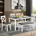 Ball & Cast 6 Piece Dining Table Set by BallCast