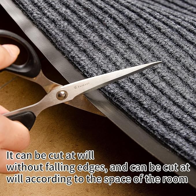 TANYOYO3' X 6' Commercial Grade Door Floor Mat Brush Step Entrance Mat Vinyl - Image 9