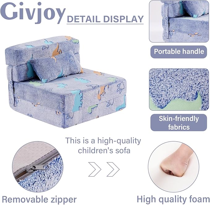 Folding Sofa Bed Floor Mattress - Image 5