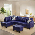 NAYSAYE Sectional Couch with Ottoman Storage, L Shaped Couch Sofa Furniture Sets by NAYSAYE