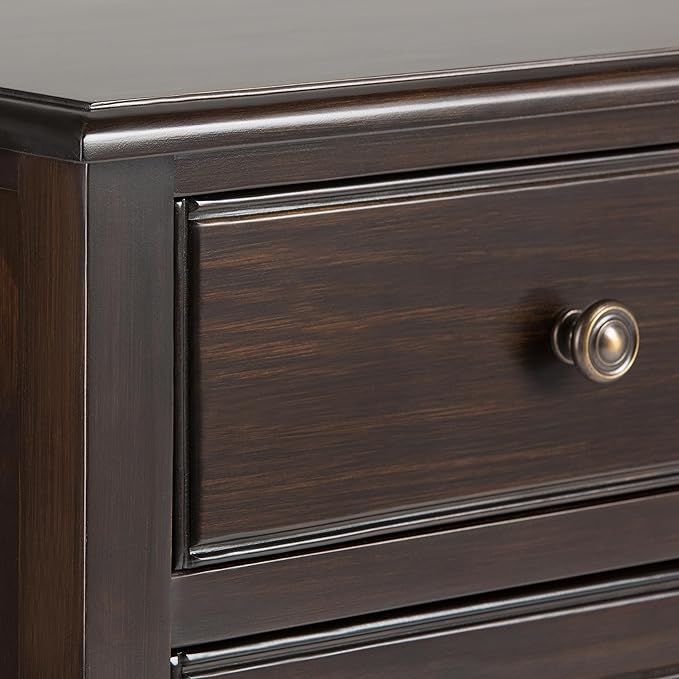 SIMPLIHOME Connaught SOLID WOOD 40 Inch Wide Traditional Entryway Storage - Image 12