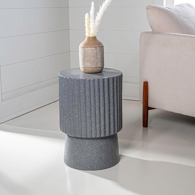 JONATHAN Y TBL1102A Louisa 19" Modern Art Deco Tambour Indoor/Outdoor Accent - Image 6
