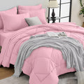 HEVUMYI Pink Full Comforter Set by HEVUMYI
