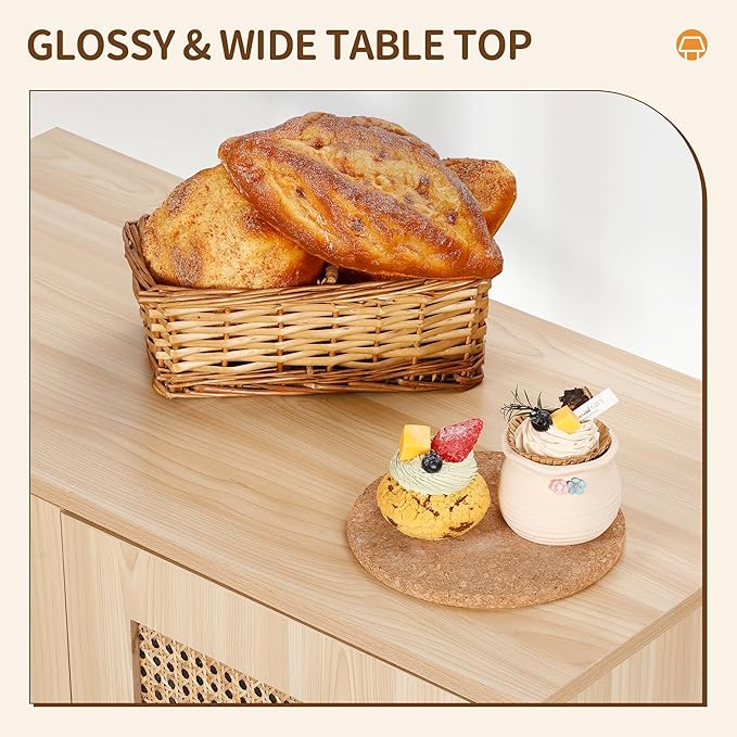 Rengue Sideboard Buffet Cabinet - Image 7