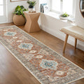 Lahome Oriental Hallway Runner Rug, 2.5x8 Kitchen Runner Non Slip Ultra-Thin by Lahome