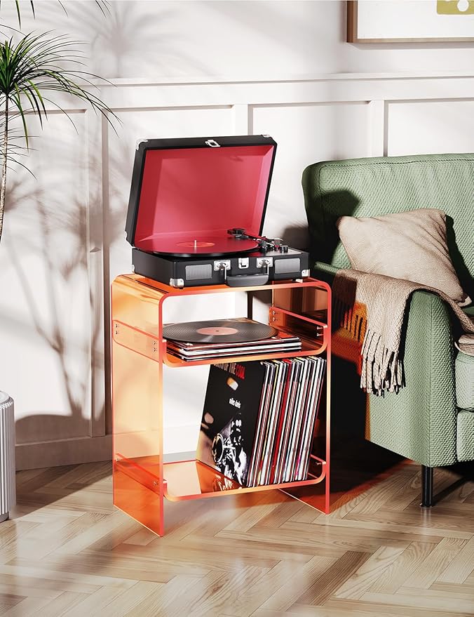 Acrylic Record Player Table - Image 2