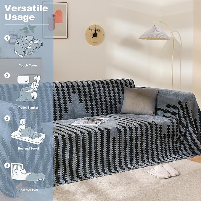 Boho Sofa Cover, Couch Covers for 3 Cushion Couch Sofa Pet Friendly, Sofa Cover - Image 7