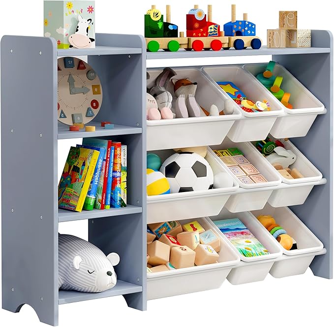 MallBest 4-Tier Kids' Toy Storage Organizer Shelf by MallBest