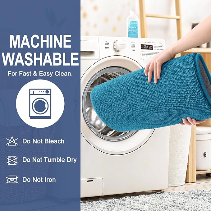 OLANLY Thick Memory Foam Bath Mat Rug 36x24, Extra Soft Absorbent Bathroom Rug - Image 6