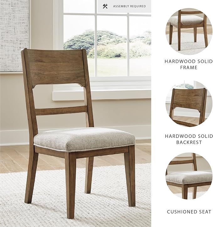 Signature Design by Ashley Cabalynn Traditional Dining Chair Set - Image 4