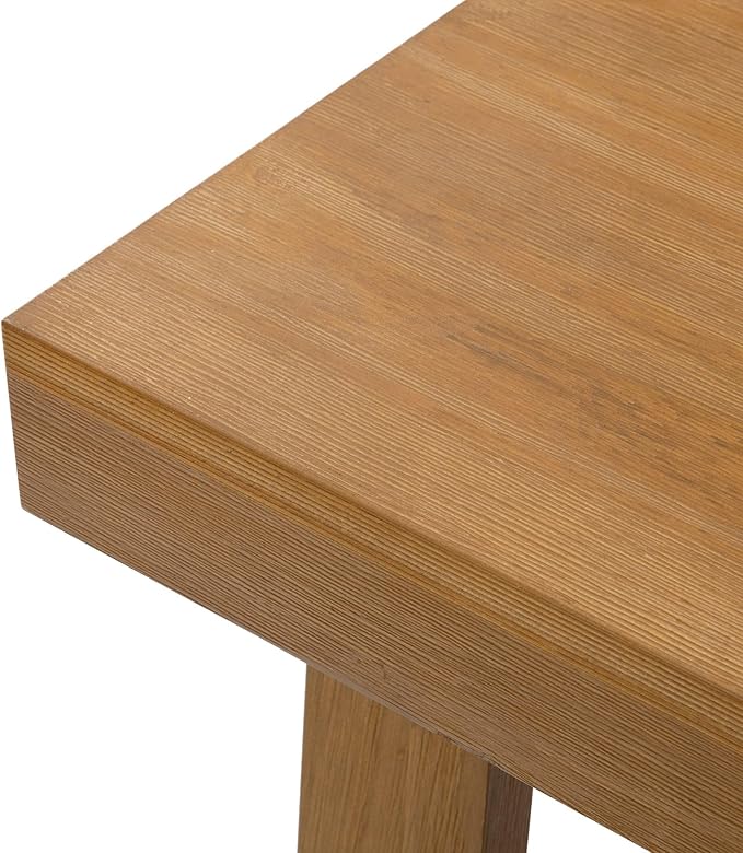 Plank+Beam Classic Rectangular Side Table, Slim Side Table - Image 5