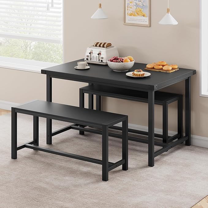 Garvee Dining Table Set for 4, Kitchen Table - Image 2
