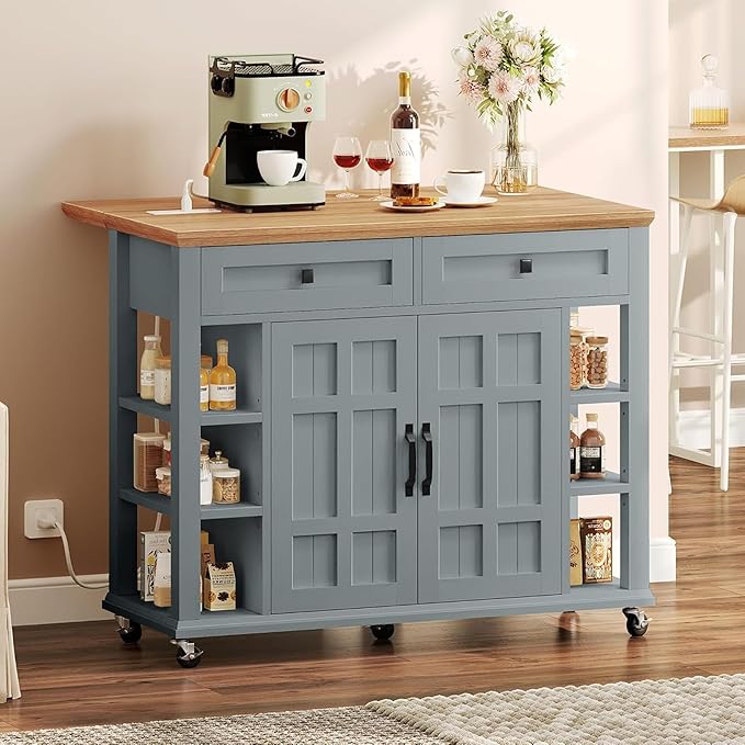 DWVO Rolling Kitchen Island by DWVO
