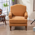 Ball & Cast Accent Chair with Nailhead Trim Armchair, Comfy Chenille Club Sofa by BallCast