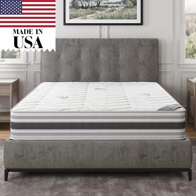 Ottomanson Queen 12" Hybrid Mattress by Ottomanson