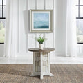 Liberty Furniture River Place Living Room Round Chairside Table by LibertyFurniture