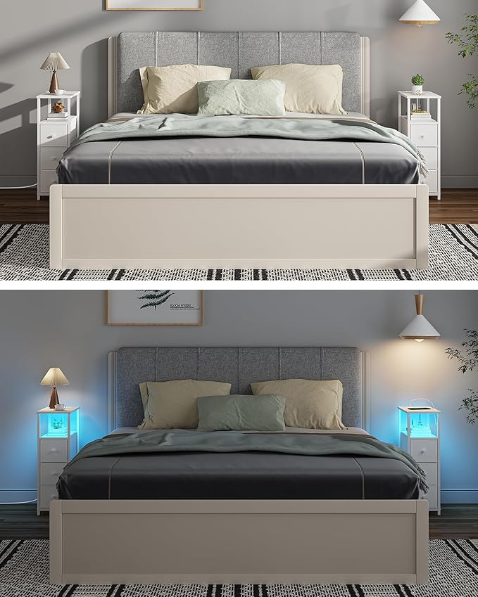 TUTOTAK Narrow LED Night Stand - Image 6