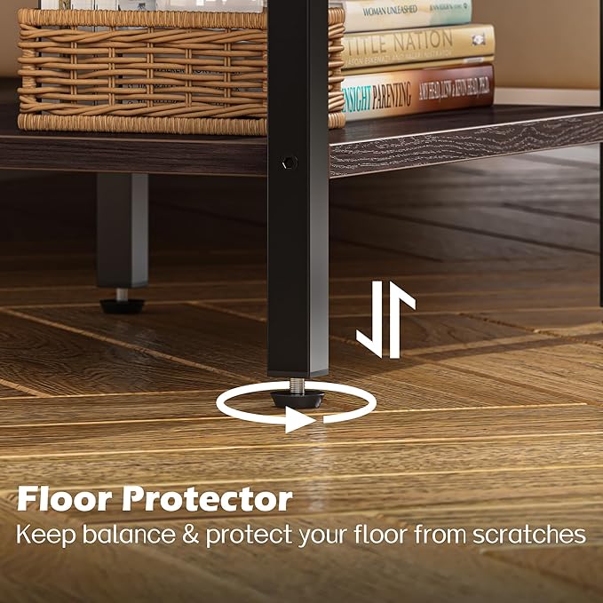 SUPERJARE Nightstand Set of 2, Bed Side Tables - Image 8