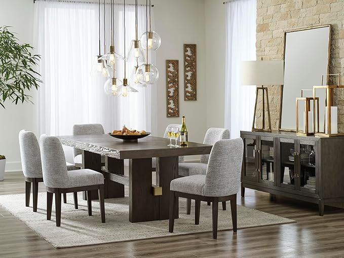 Signature Design by Ashley Burkhaus Traditional Upholstered Dining Chair - Image 14