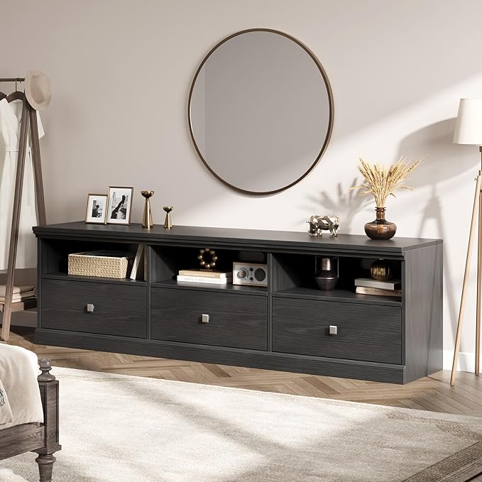 GarveeHome TV Stand for 65/70/75 Inch TV, Entertainment Center - Image 8