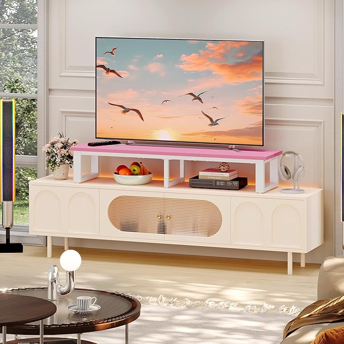 Clikuutory 45" Large TV Riser for 32-60 inch TVs, Tabletop Stand - Image 2