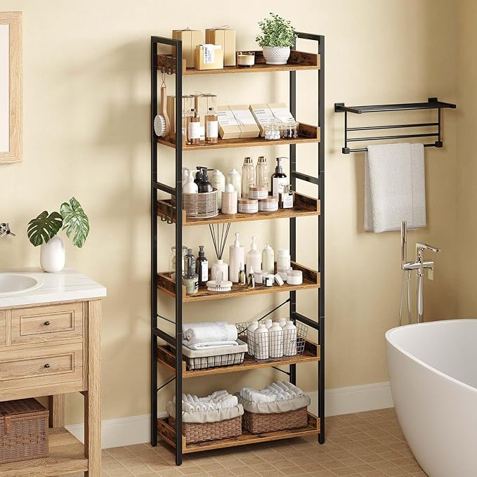 Rolanstar Bookshelf 6 Tier - Image 7