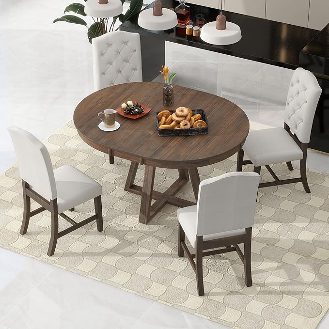 Ball & Cast 5 Piece Dining Table Set - Image 4
