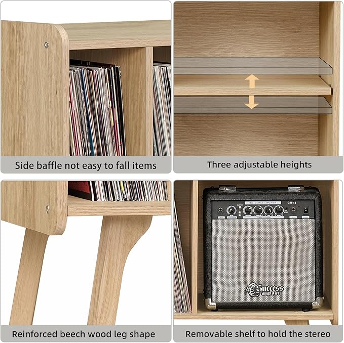 Lerliuo Record Player Stand - Image 6