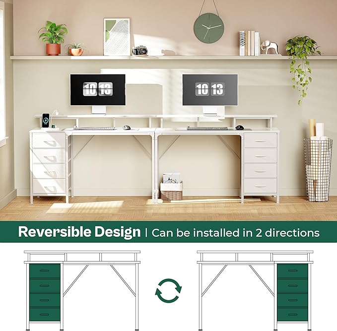 Huuger 47 Inch Computer Desk - Image 7