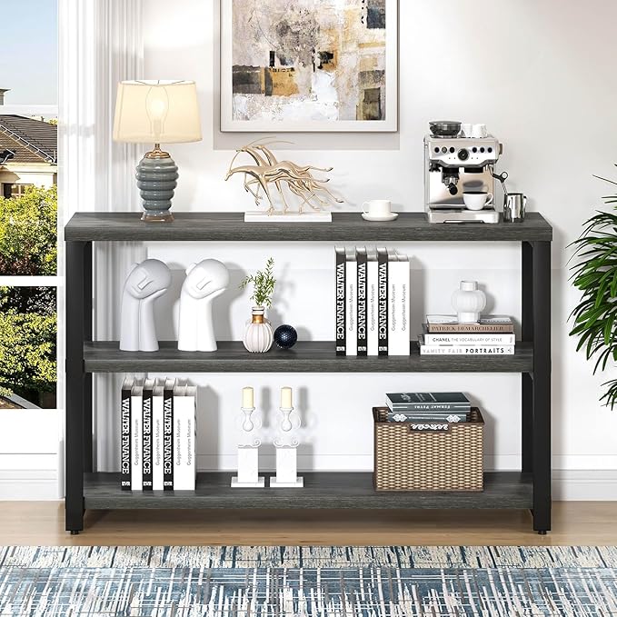EXCEFUR Rustic Console Tables for Entryway, Sofa Table - Image 8
