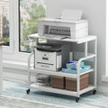 Printer Stand, 32.3" x 18.9" x 32.1" Extra Large Printer Table by Fannova