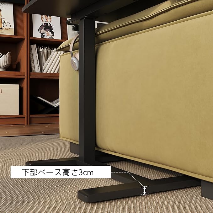 Gas Spring Adjustable Height Rolling Portable Laptop Desk, Mobile Standing Desk - Image 9