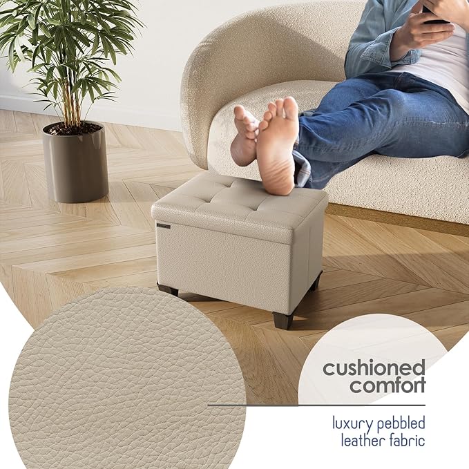 STORAGEBUD Storage Ottoman Cube - Image 7